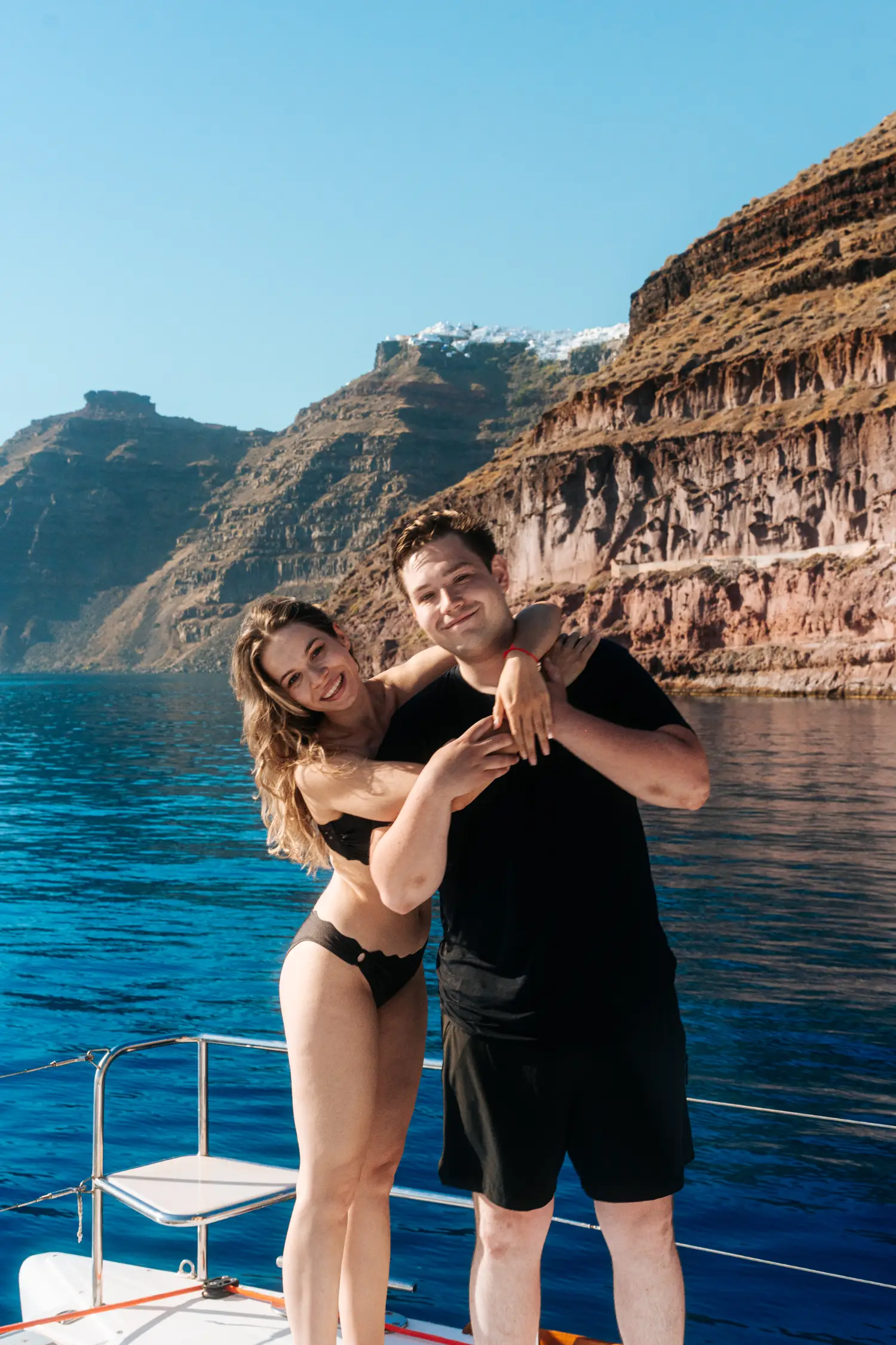 santorini boat tours